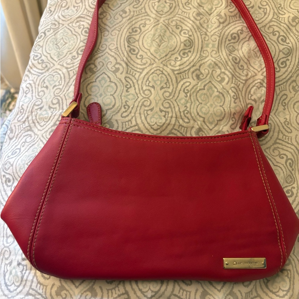 Liz Claiborne Red Shoulder Bag